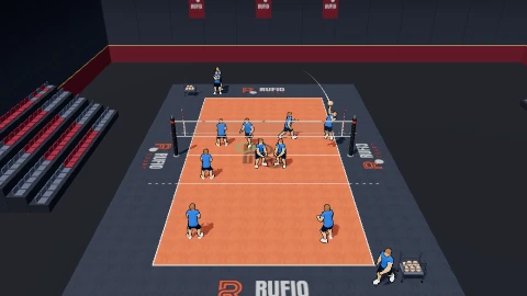 Butterfly: hit and dig on the 3D court