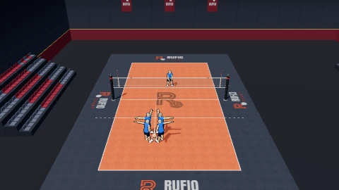 Got it! circle on the 3D court