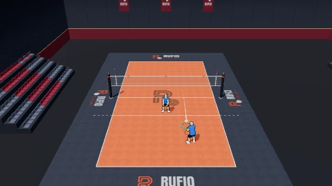 Hoop catch on the 3D court