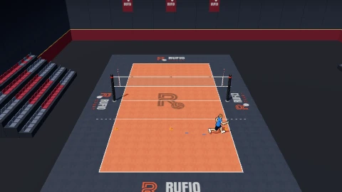 5-10-5 shuttle on the 3D court