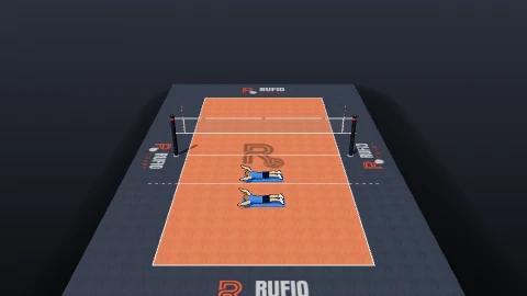 Prone Y-T-W on the 3D court