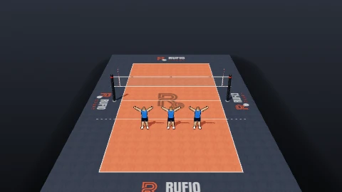 Y-T-W raises on the 3D court